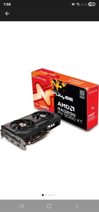 Amd Saphire 9060xt oc 16gb