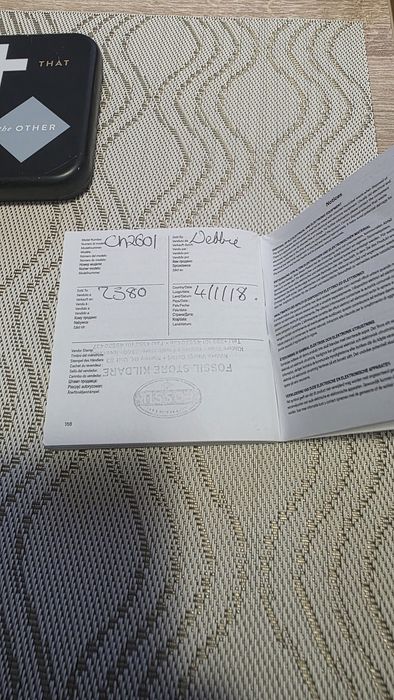 Ceas Fossil foarte putin folosit!