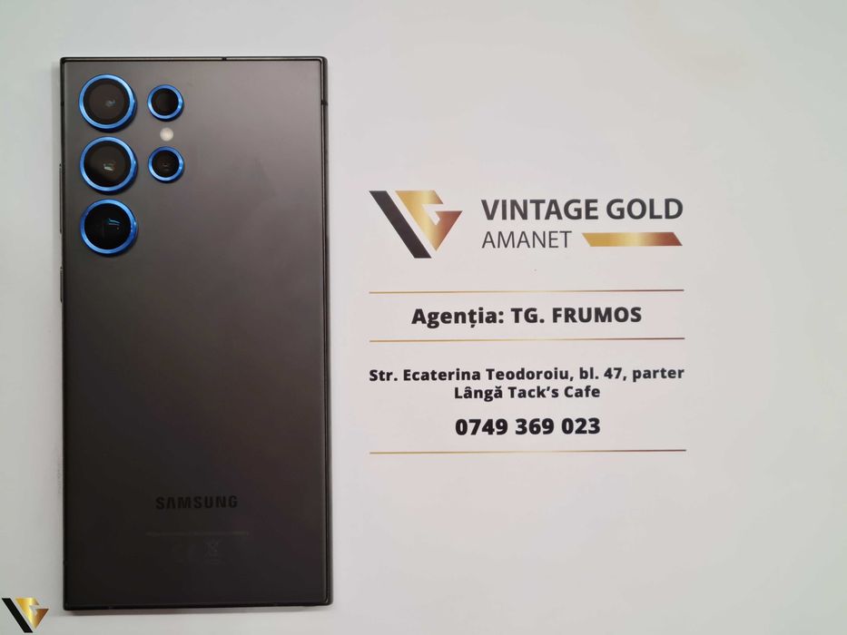Samsung Galaxy S24 Ultra , 128GB , Amanet Vintage Gold Tg Frumos