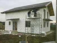 Vand case din panouri sandwich
