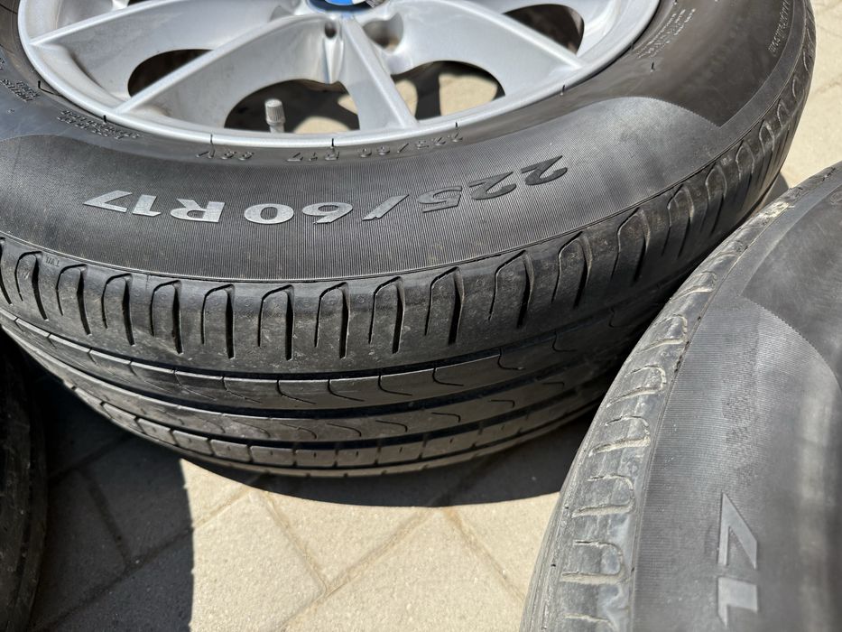 Jante Bmw X3 x4 F25 F26 originale 225 60 17 pirelli vara