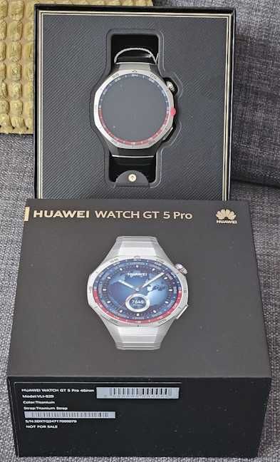 Huawei watch gt 5 pro titanium