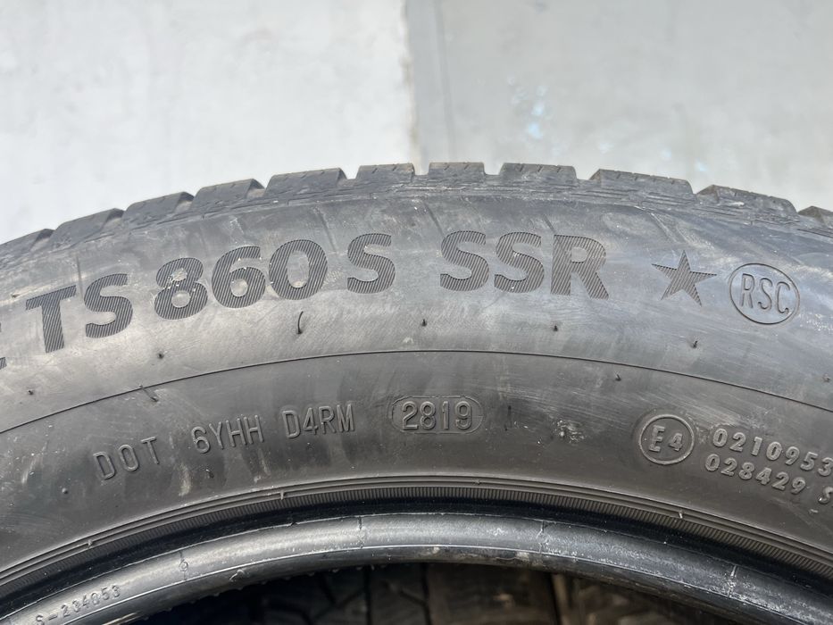 4 бр. зимни гуми 255/55/20 Continental RSC DOT 2319 6 mm