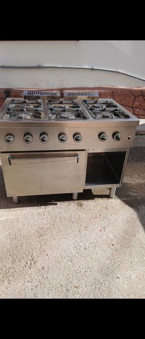 Aragaz profesional inox