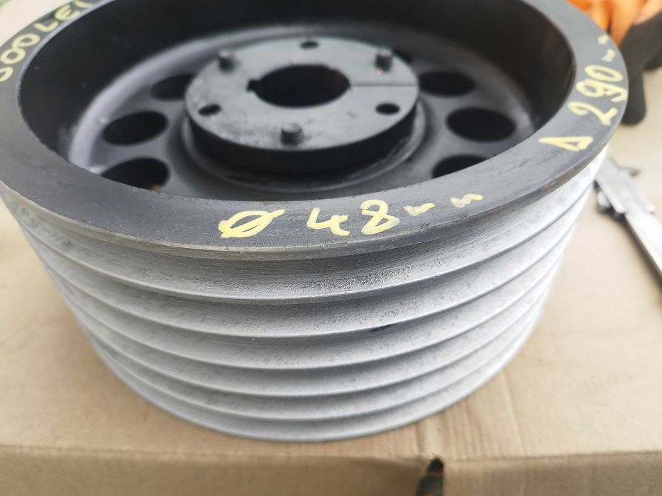 Fulie cu 6 curele de 17 diametrul 290 mm