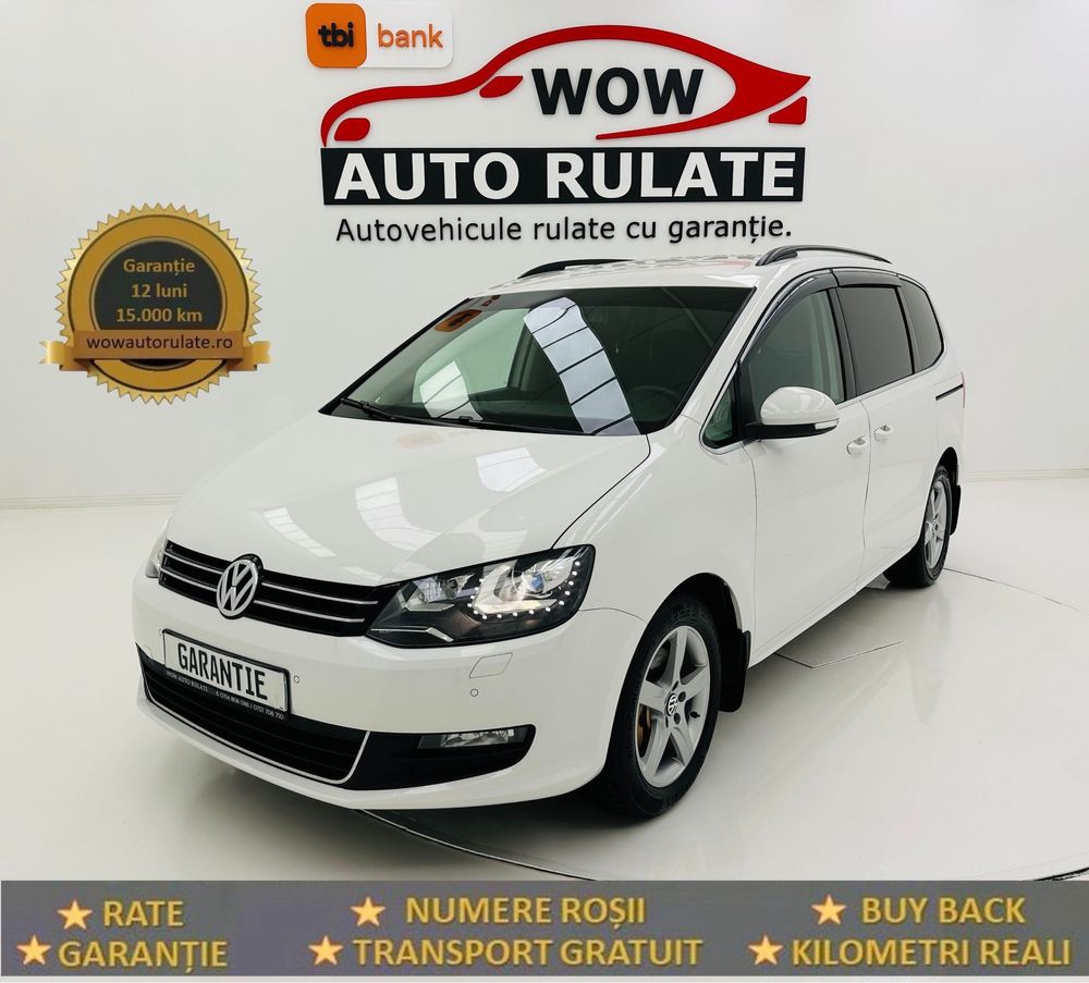 VOLKSWAGEN SHARAN 2014 2.0D E5 GARANTIE Rate Avans 0 Doar Cu Buletin