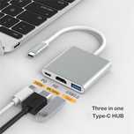 Adaptor Tip-C HDMI USB Hub pentru MacBook/Laptop – Multifuncțional