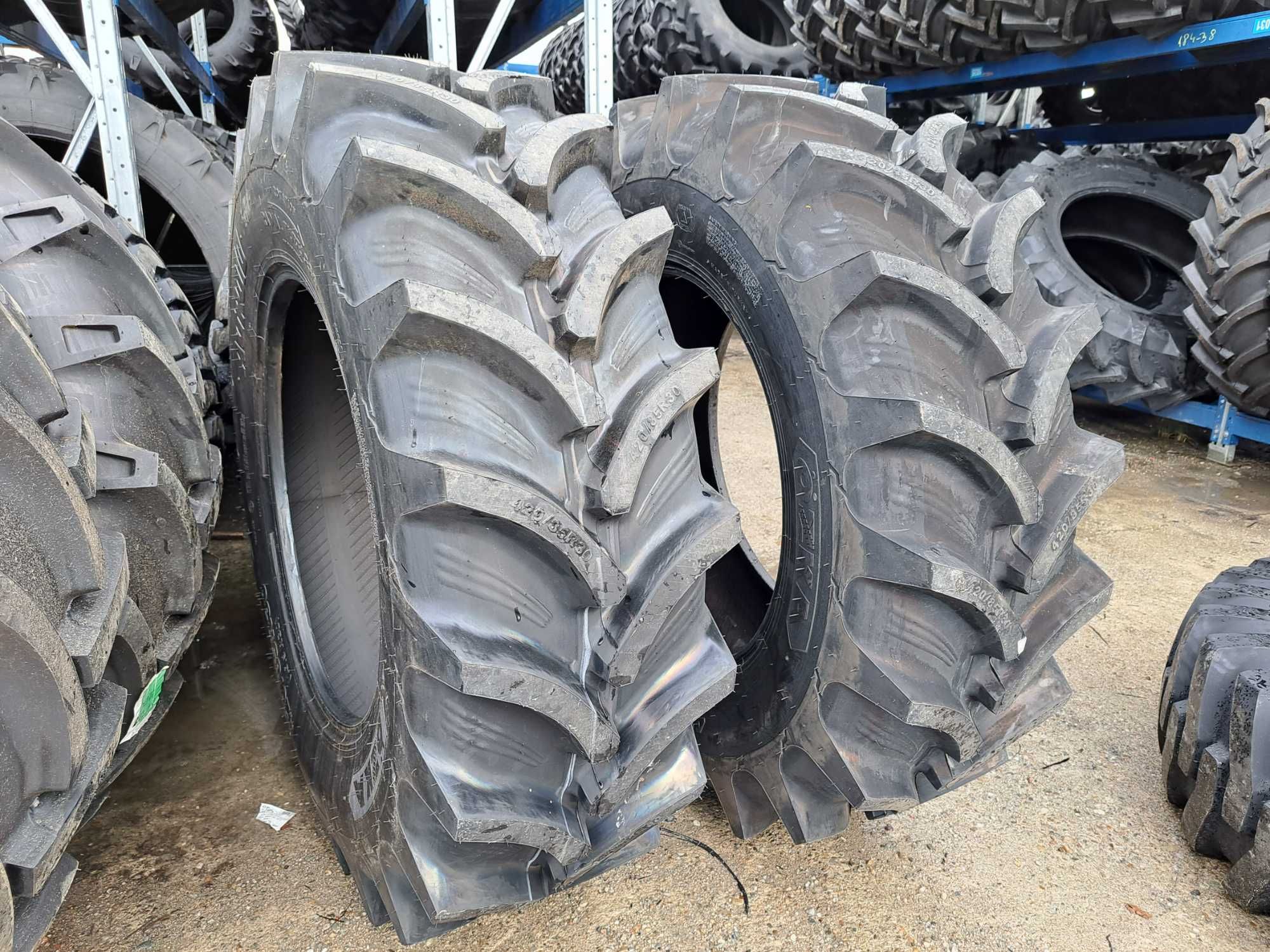 420/85R30 anvelope noi marca OZKA cauciucuri radiale 16.9R30