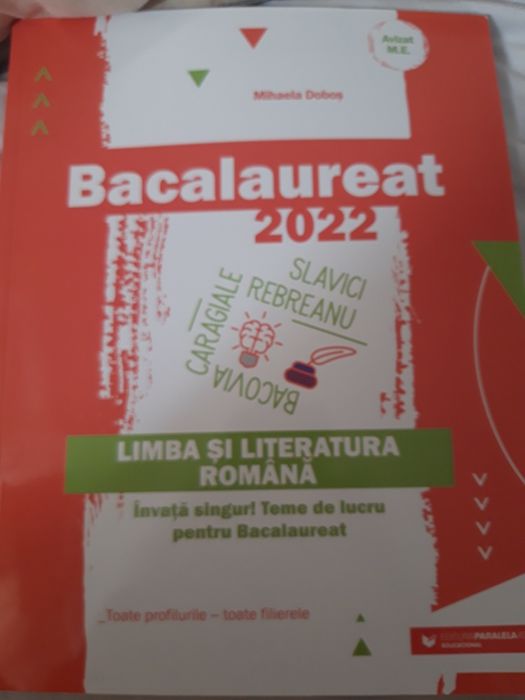 Culegere cu teste si noțiuni teoretice bac
