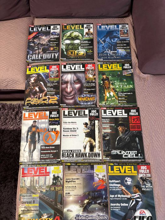 Vand Reviste Level editii 2001 - 2005