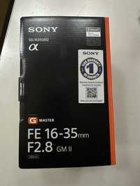 Sony FE 16-35mm F2.8 GM II