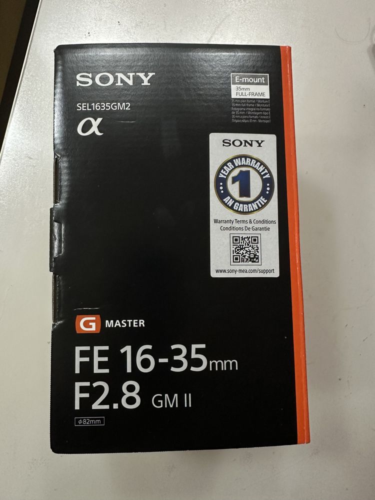 Sony FE 16-35mm F2.8 GM II