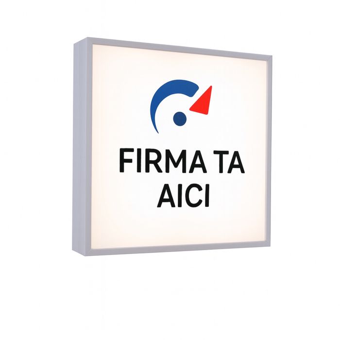 Firma luminoasa personalizabila