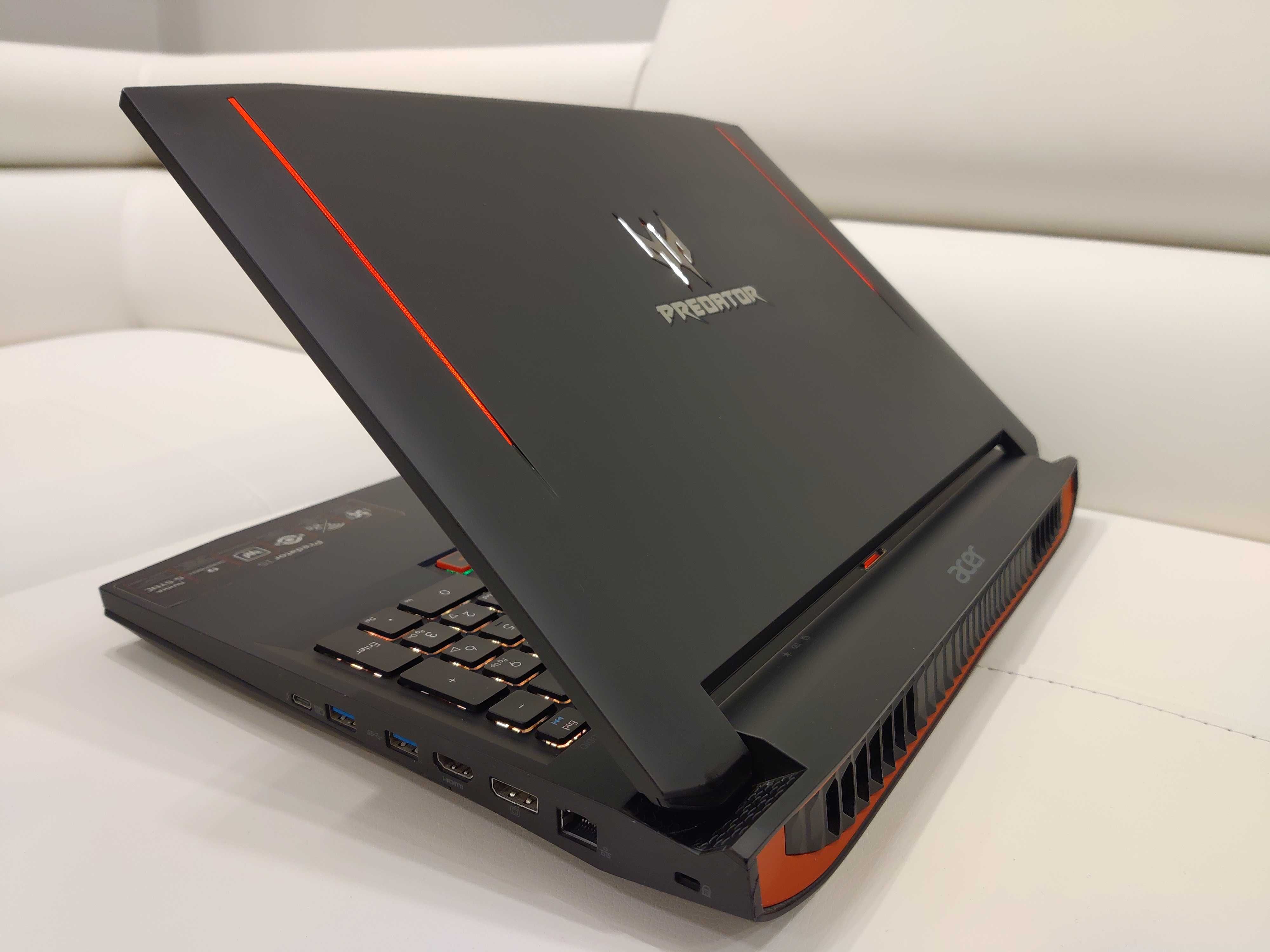 laptop ACER PREDATOR, intel core i7 ,32 gb ram, video 8 GB ,17,3 inch