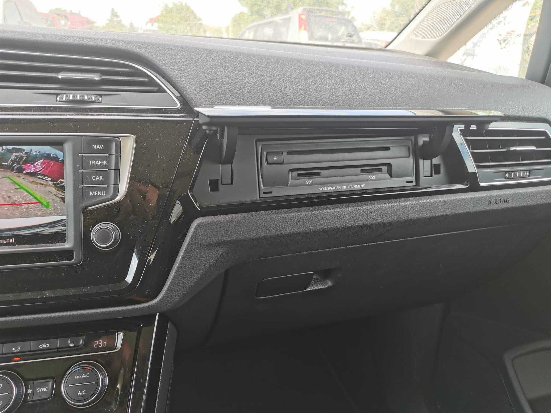 НА ЧАСТИ! VW Volkswagen Touran 2.0 TDI DSG 150 кс. 2017г. 5T1 Панорама