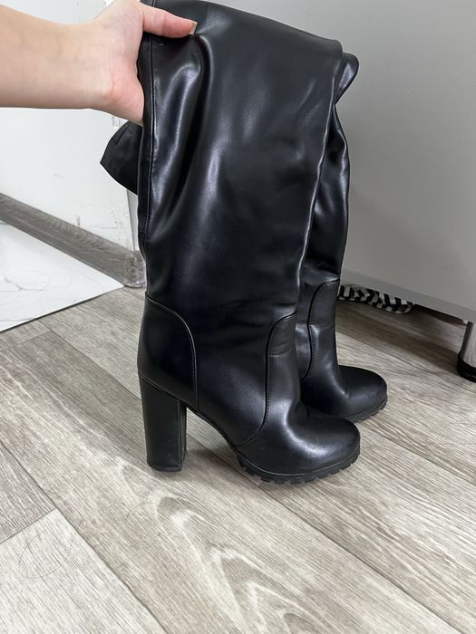 Зимний ботфорт сатамын