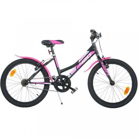 Bicicleta copii Dino Bikes 20" MTB fete Sport alb cu 6 viteze