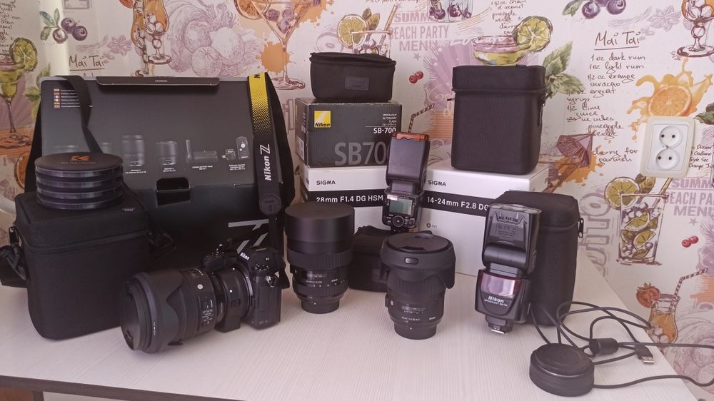 Продам профессиональный комплект фототехники системы Nikon