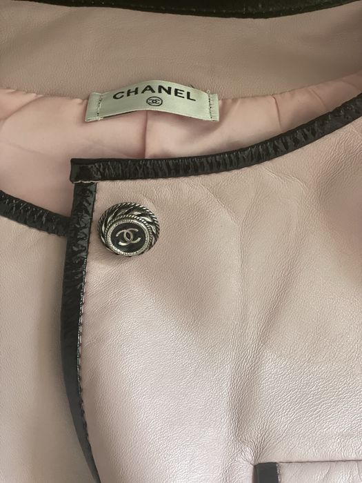 Дамско яке естествена агнешка кожа Шанел Chanel S