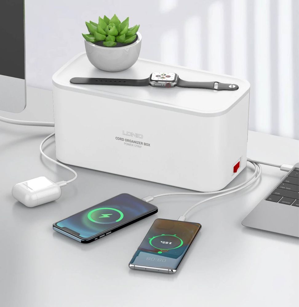 Удлинитель пилот power strip box в офис сетевой фильтр в ташкенте