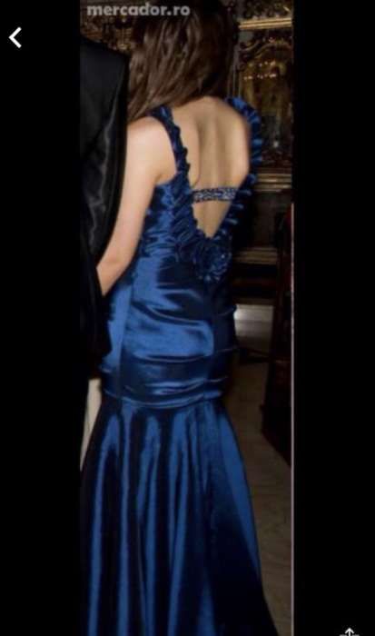 Rochie eleganta albastra - OCAZIE