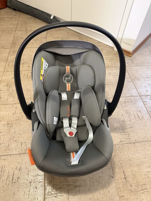 Cybex Cloud G+ кошница за новородено | Сива | Отлична