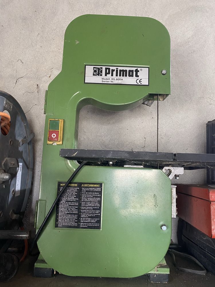 Primat BS 800W – Лентов банциг за дърво и метал
