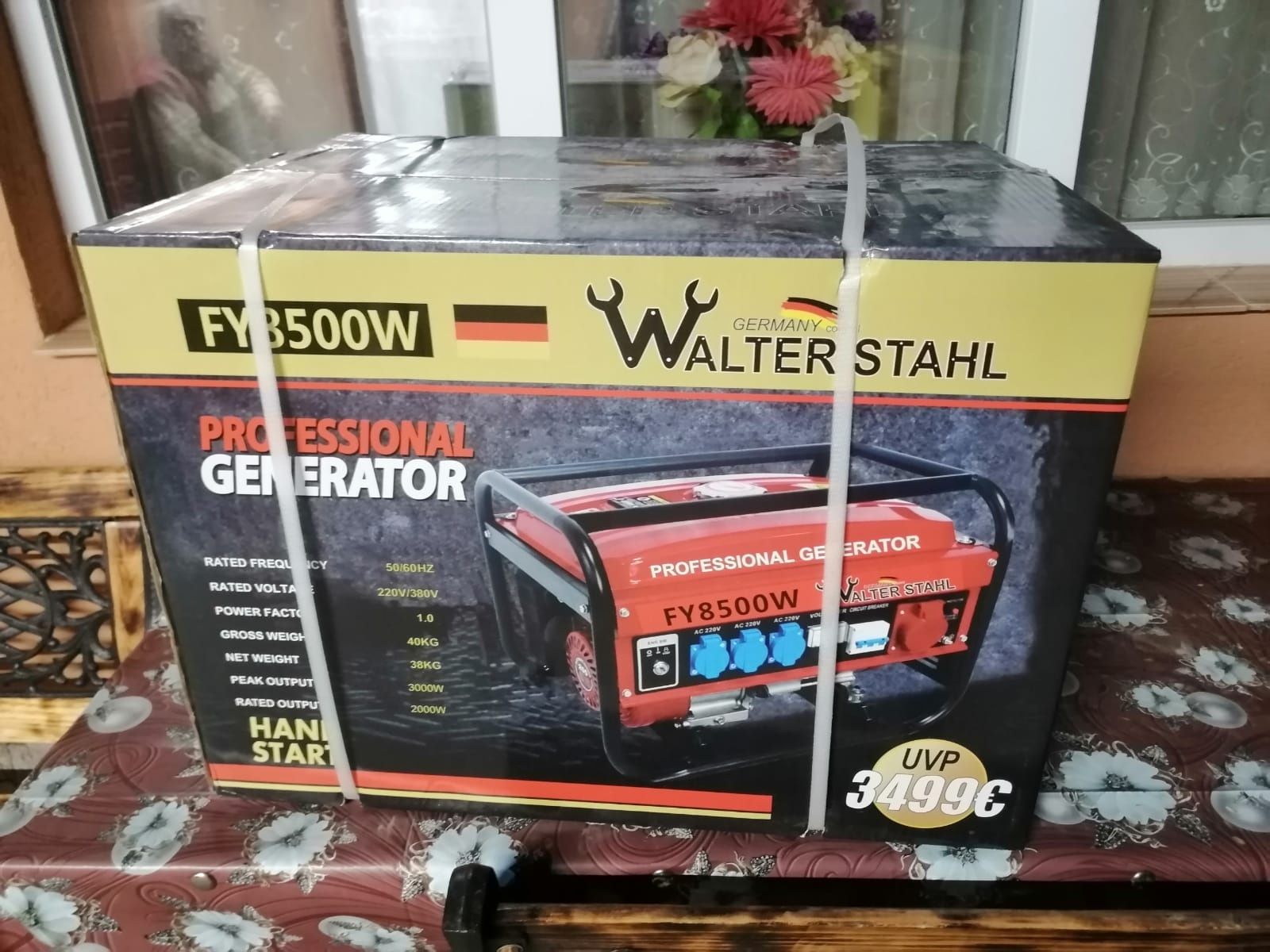 generator PR8500W 3x220V 1x380V 1x12V