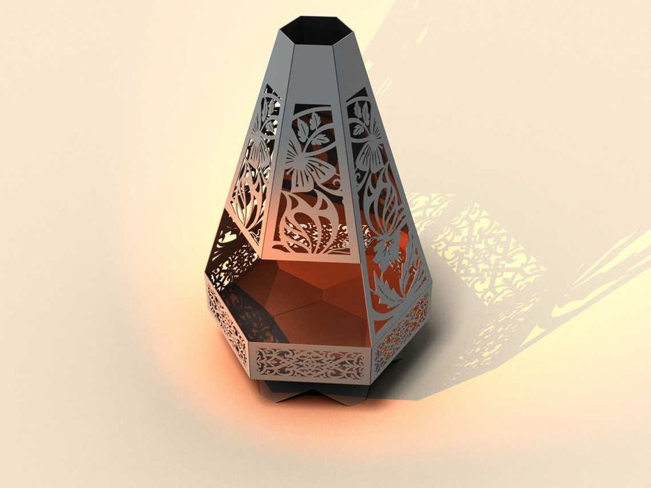 Focar gradina/FirePit Otel 3 sau 4mm - Modele Premium taiate CNC laser