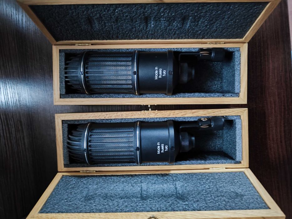 Микрофоны Октава МЛ 52-02 подобранная пара.