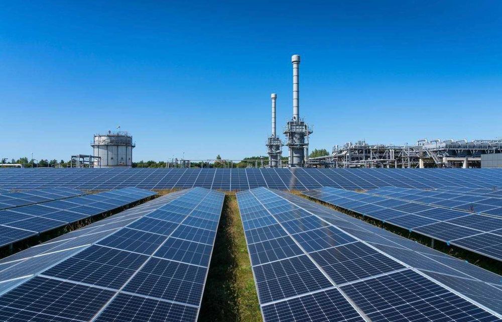 Строительство солнечных электростанций