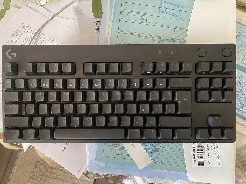 Клавиатура и мышь logitech g pro