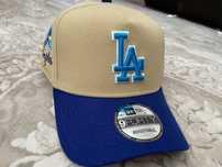 Шапка на LA Dodgers City Sidepatch Light Beige 9FORTY
