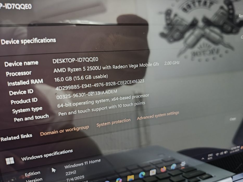 Lenovo yoga 530/14ARR/Ryzen 5/16gb /Radeon Graphic