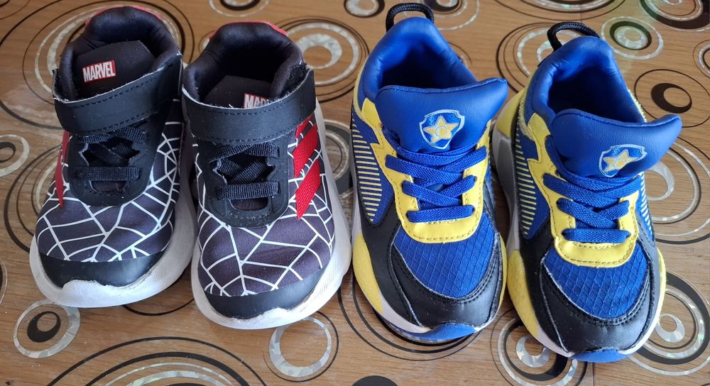 Маратонки Marvel и Puma Пес Патрул
