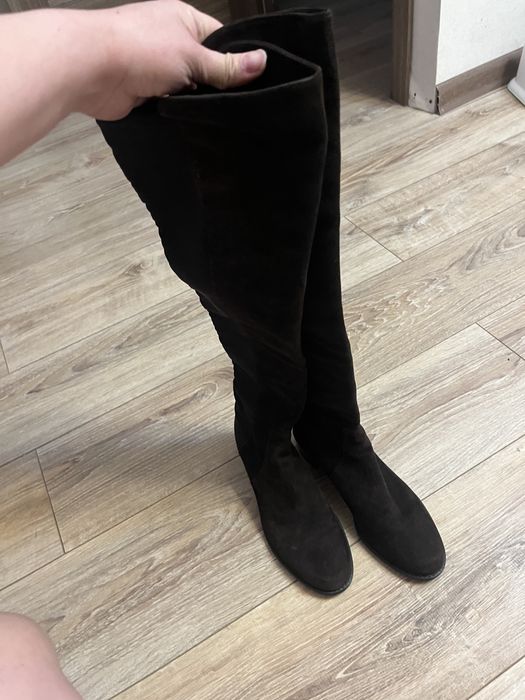 Женские сапоги ботфорды