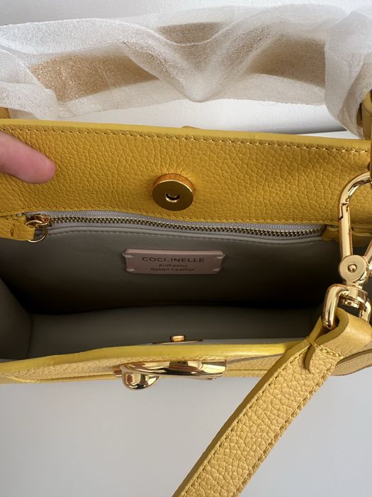 Coccinelle C-ME leather cross body bag