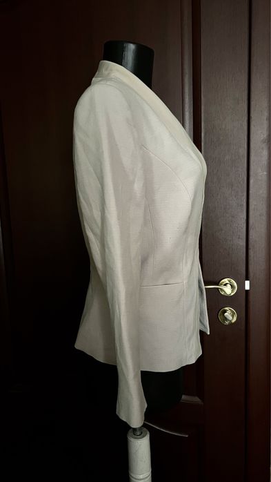 Sacou bej fara revere H&M