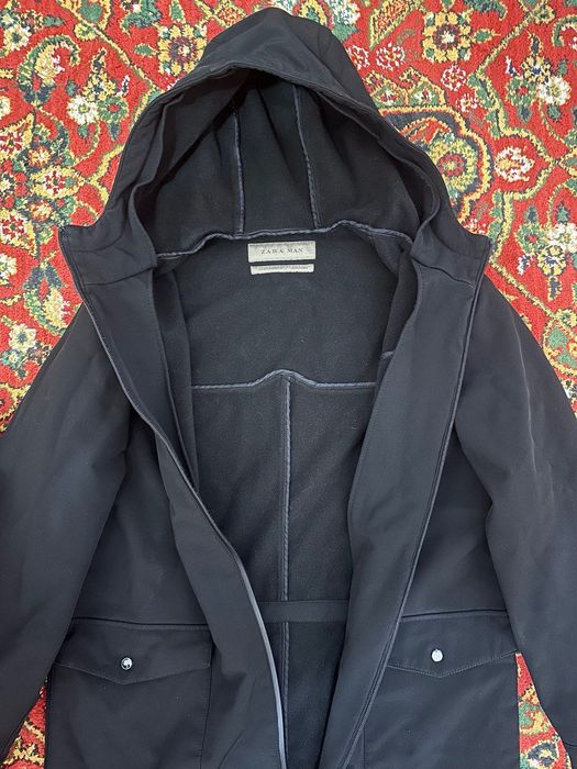 Куртка длинная мужская ZARA