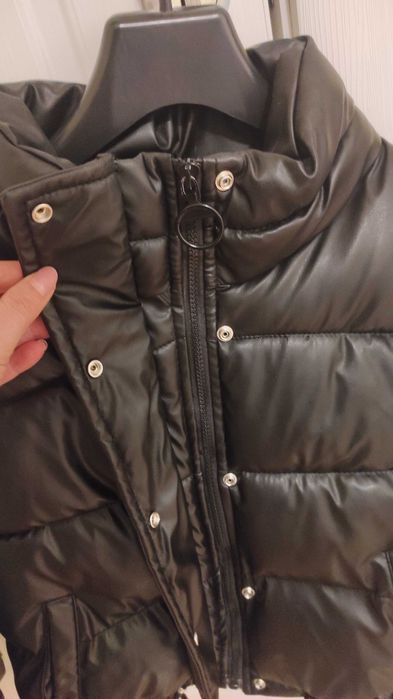 Дамско яке еко кожа