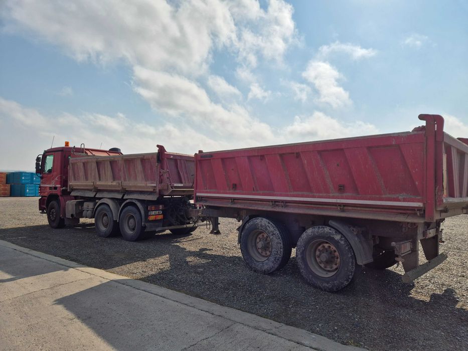 remorca Meiller cu doua axe