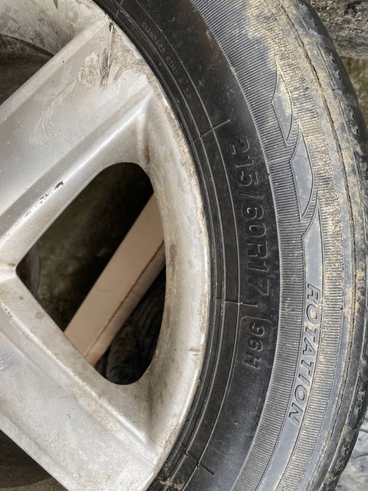 Jante Aliaj Audi A6 C6 A4 B7 215/60 R17 Pret 800 lei