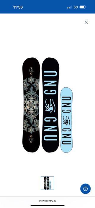 Продавам сноуборд GNU и сноуборд ботуши NORTHWAVE DOMINO