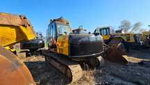 JCB JS 145 Excavator pe senile