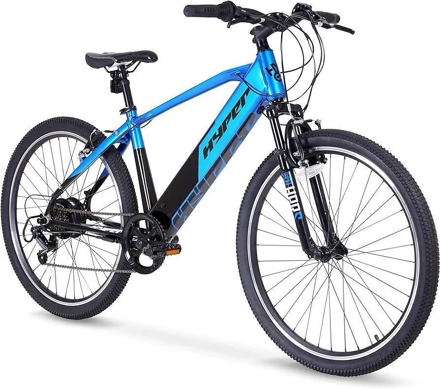 Электро велосипед HYPER MTB 26. + крыло+ багажеик.