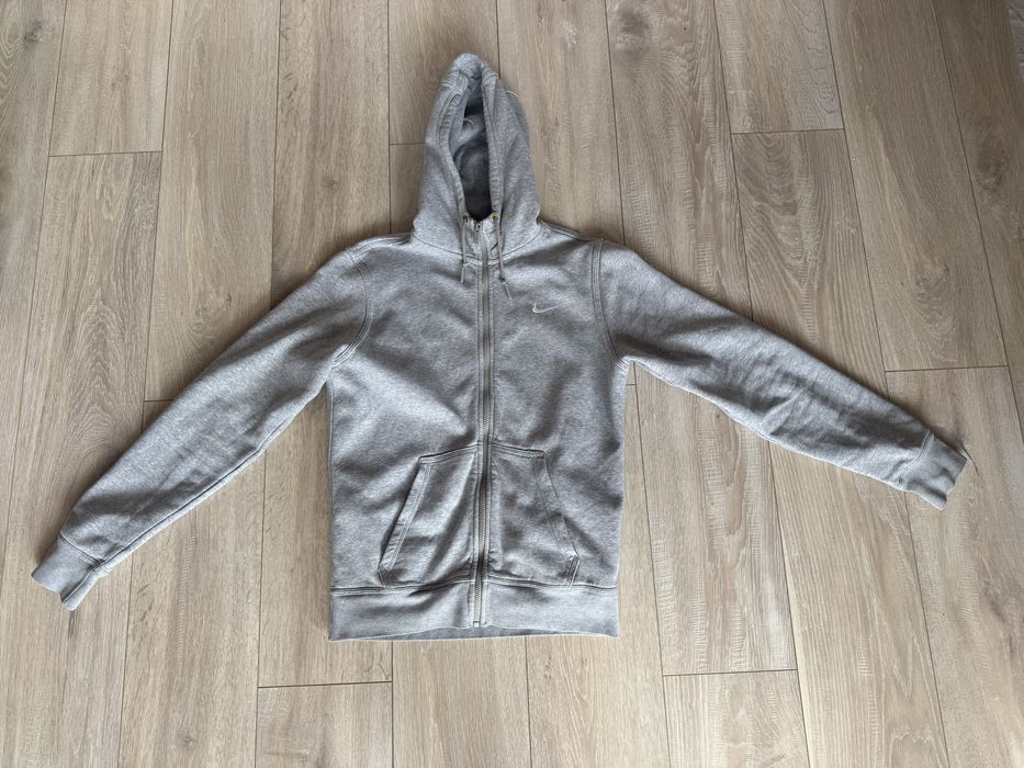 Nike club zipper grey