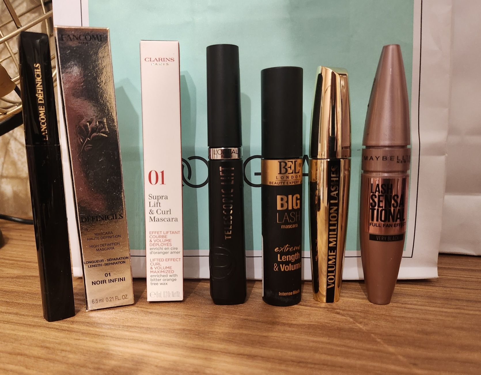 Спирала Lancome Definicils , Clarins Supra lift and curl , MAYBELLINE