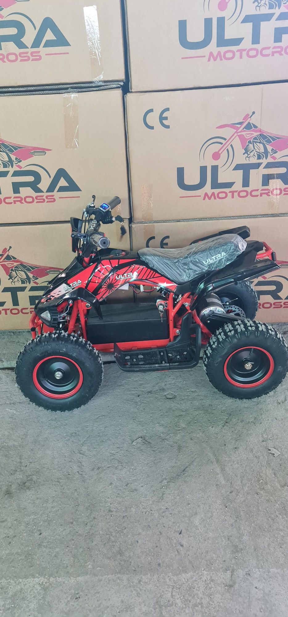 Mini Atv Quad adus din Germania cu motor electric de 800W 3 viteze NOU