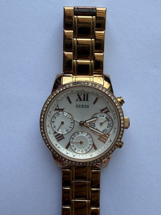 Ceas dama Guess auriu