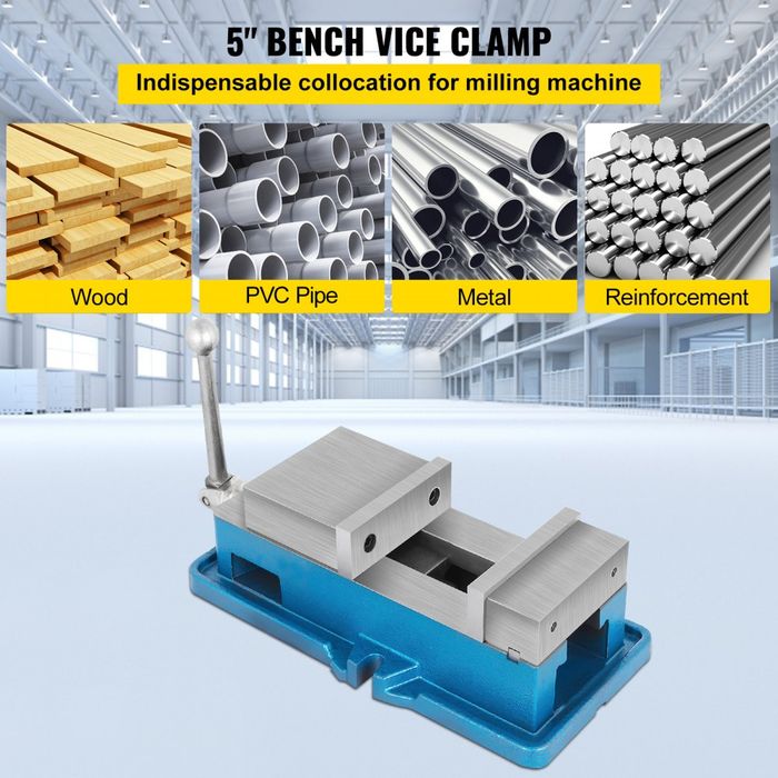 Menghină Super-Lock 125mm pentru CNC, 24KN